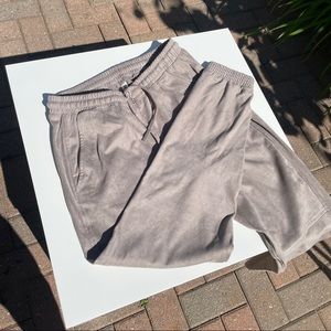 Zara suede trousers